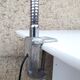 Italian industrial lamp RIMSA - Chrome metal - 1960