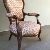 Louis Philippe armchair from the period, fully restored.