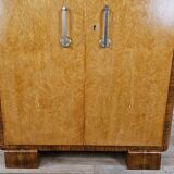 Art decò sideboard in thuja and walnut