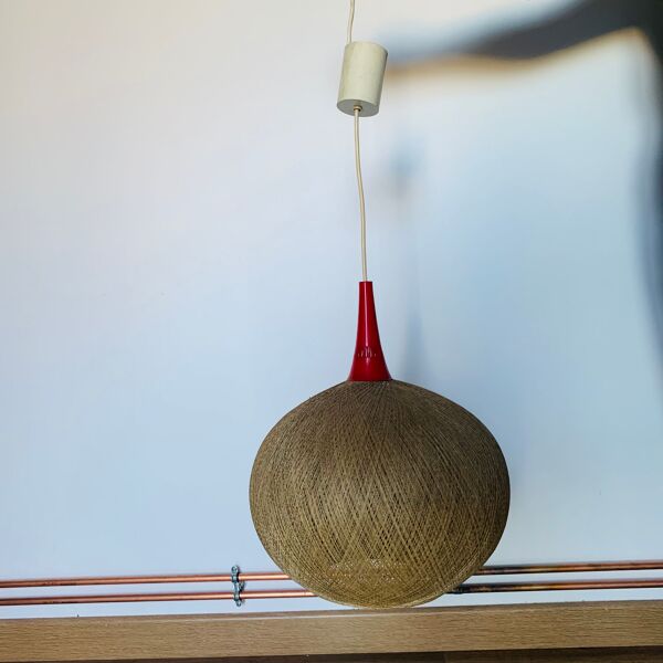 Suspension boule vintage