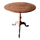 English table with a tilting top, 19th century.