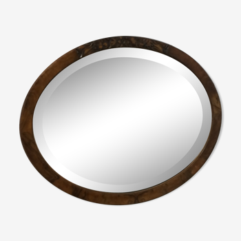 Wooden mirror