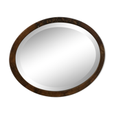 Wooden mirror