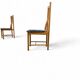 4 x Bros Nova chairs / leather seats