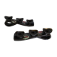 Pair of ceramic candlesticks