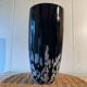 Blown glass vase by krosno jozefina