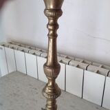 Old brass chandelier