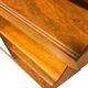 Vitrine/armoire de rangement vintage en bois et verre