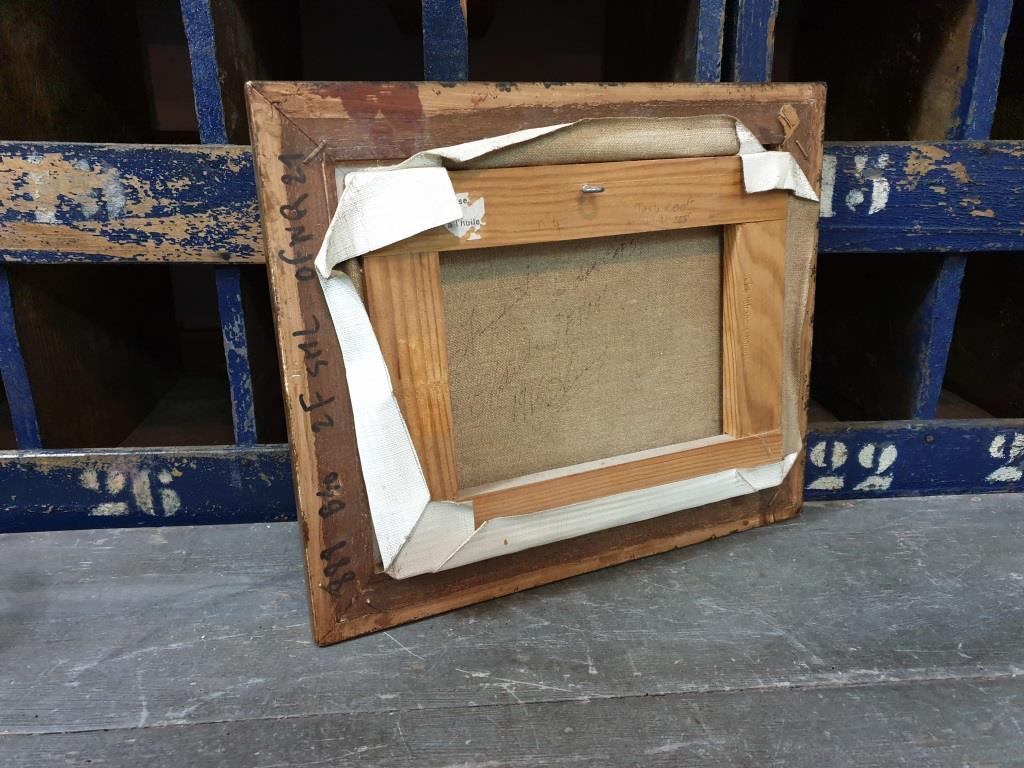 Table - Oil on canvas - Marine