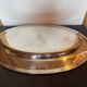 Large oval serving dish Fracalanza 20th century
