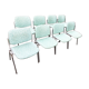 8 old office chairs Castelli - model DSC106 by Giancarlo Piretti
