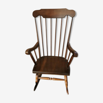 Rocking-chair vintage style Baumann