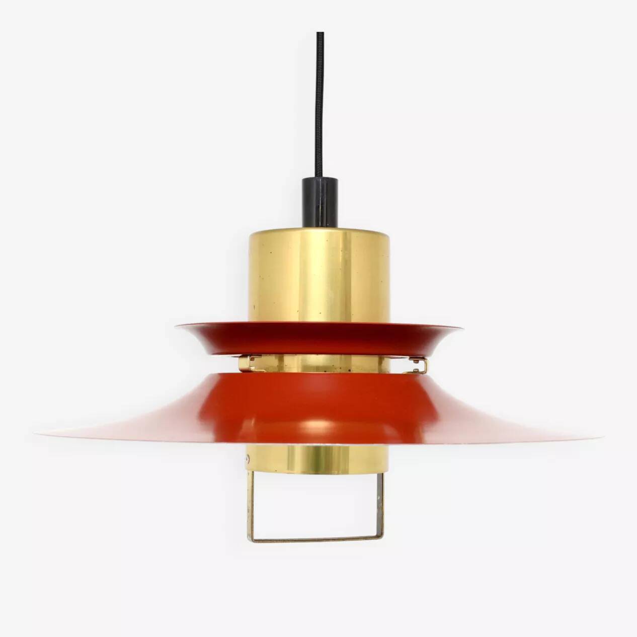 Burgundy vintage Vitrika, Denmark 1960s