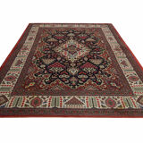 Tapis traditionnel persan Kashan Area, tapis oriental tissé à la main - 106x163cm