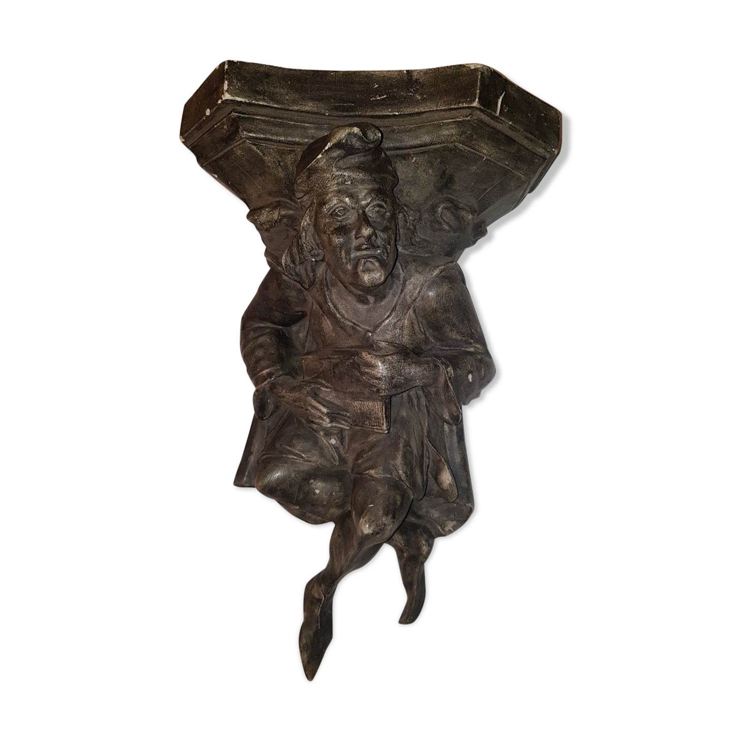 Plaster wall console