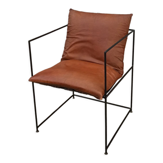 Leather armchair