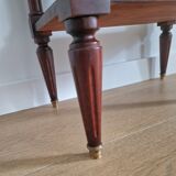 Pedestal table bedside Louis XVI mahogany style