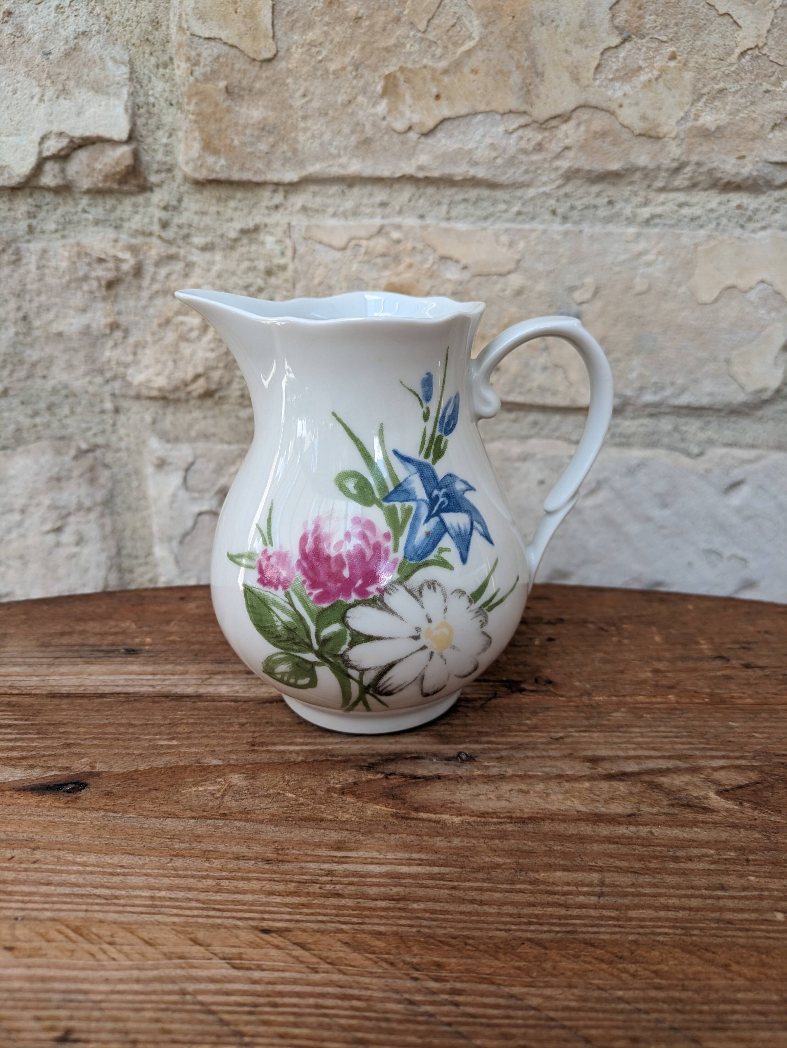 Kahla flower pattern milk jug