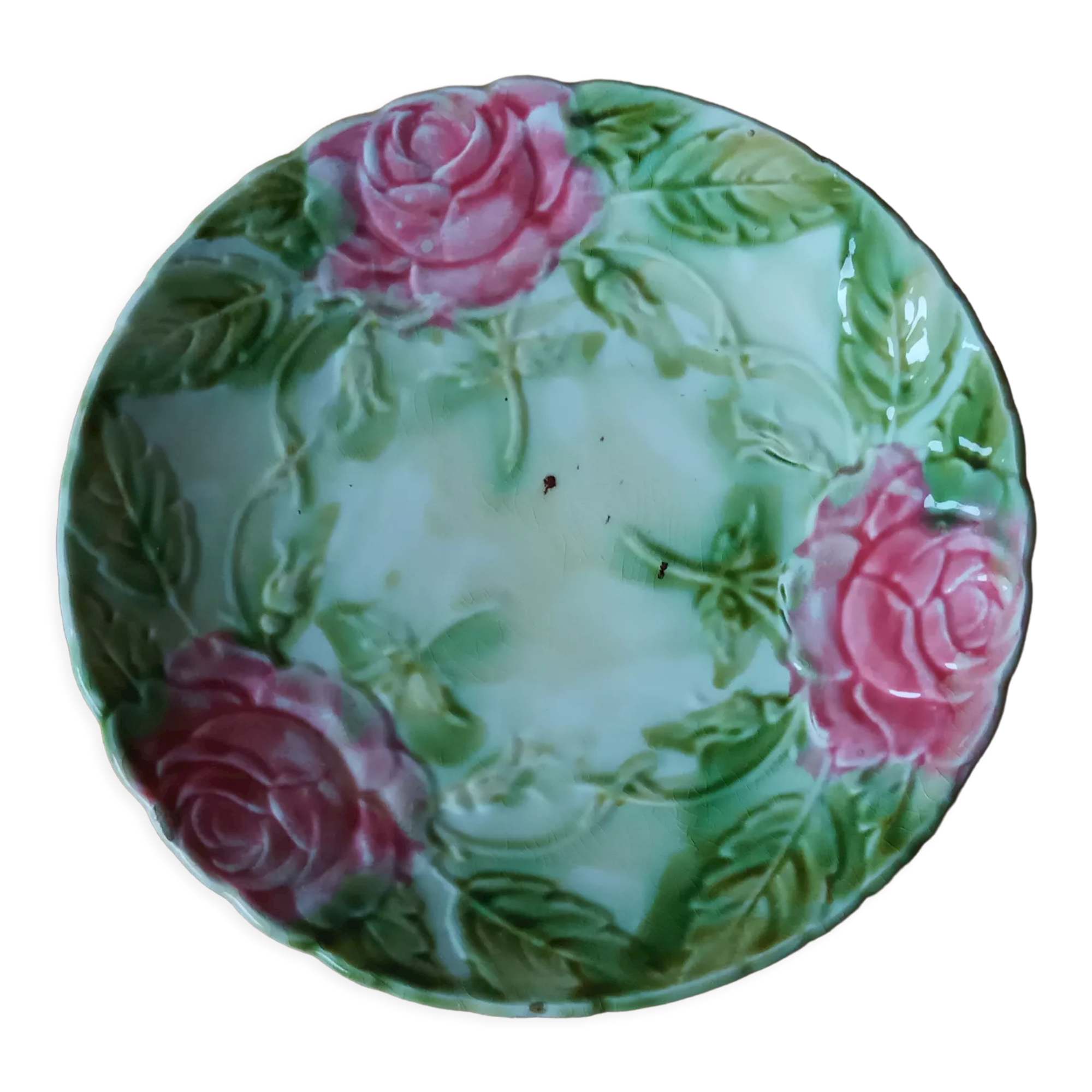 POP-UP CHRISTMAS Antique plate in slip