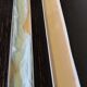 Vintage design paper cutter in two-tone metal LERCHE