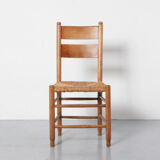 Dining chair oak sea rush