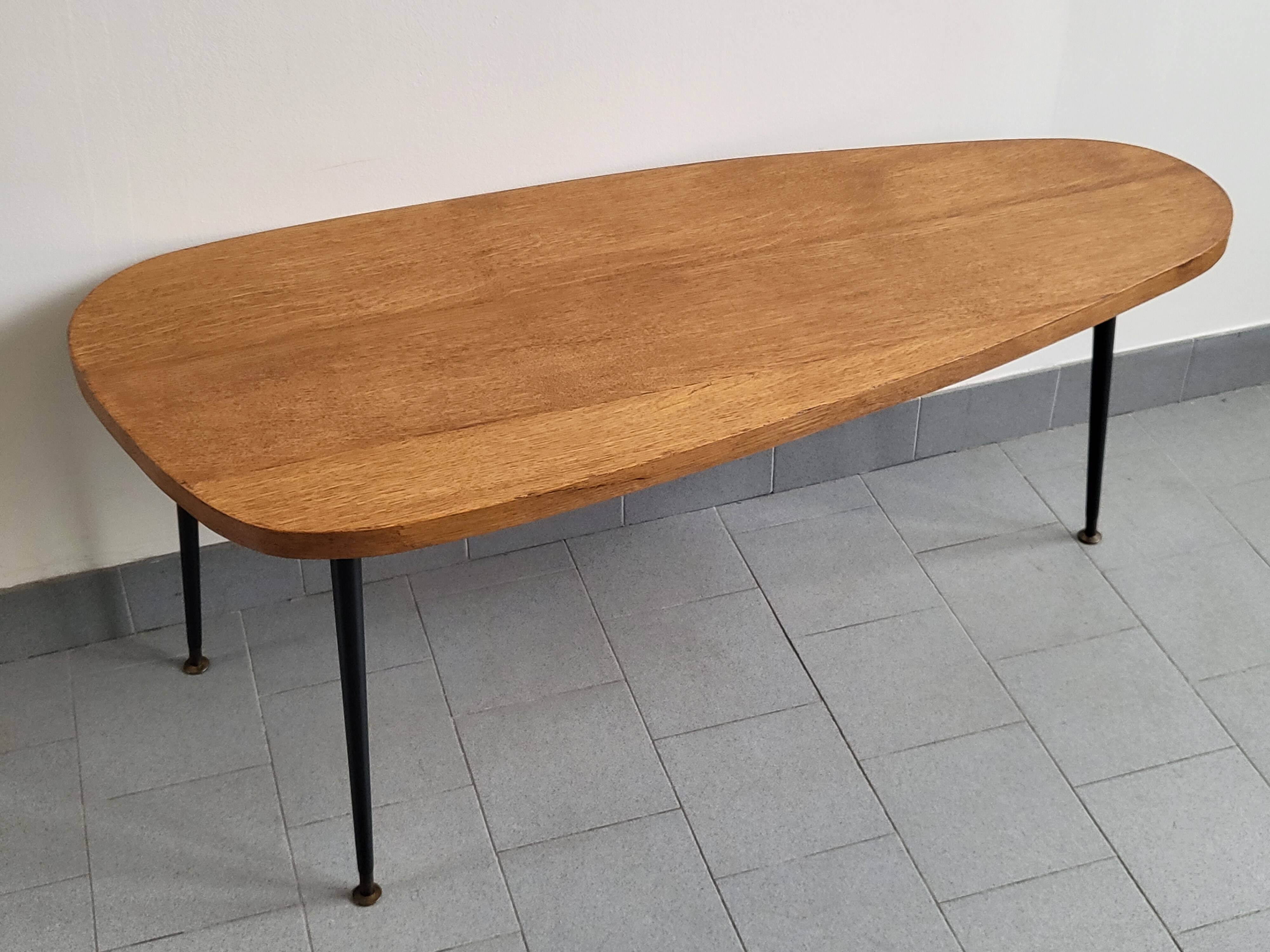 Vintage tripod coffee table 1950