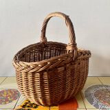 Vintage wicker basket