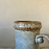 Strehla fat lava pitcher vase