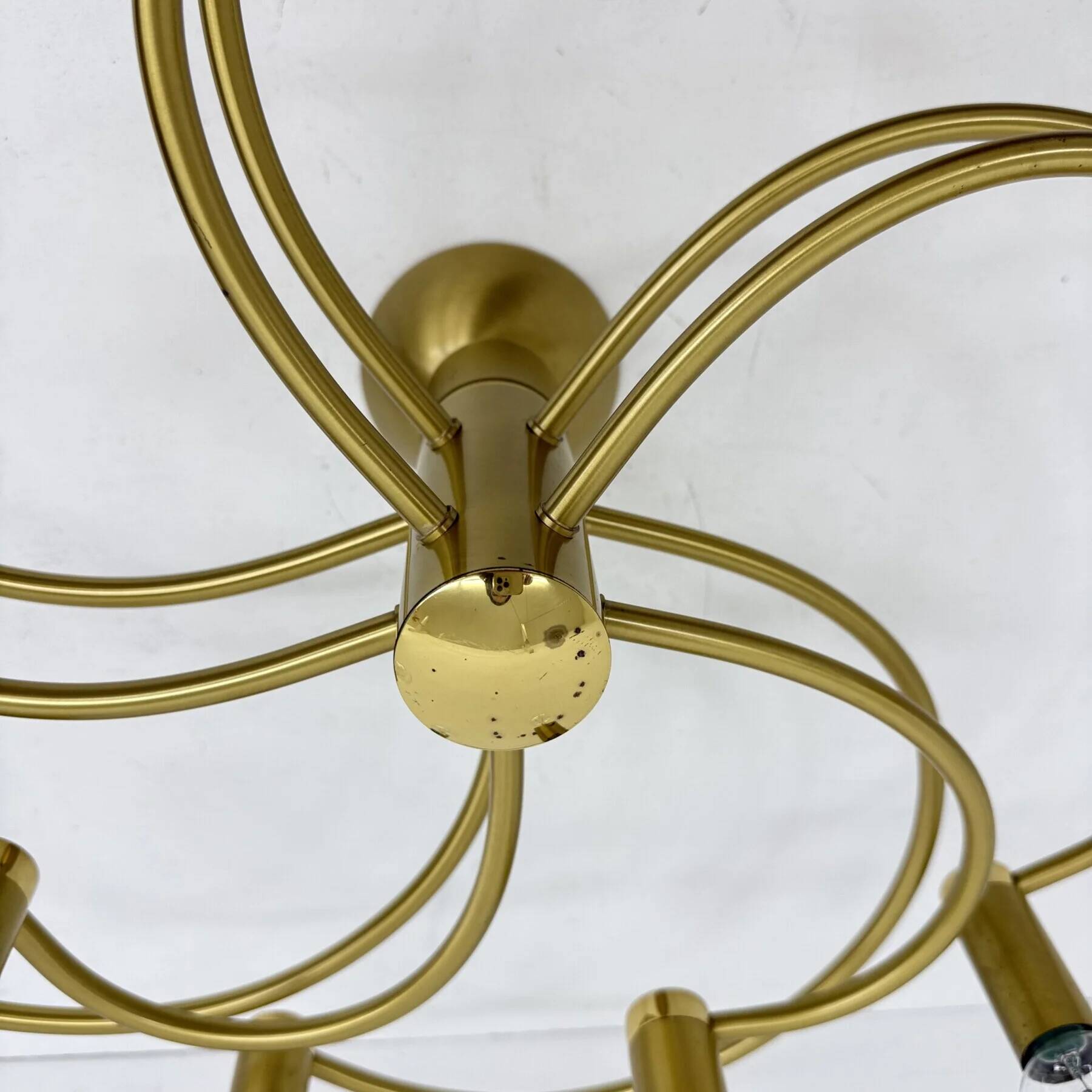 Vintage Hufnagel Leuchten ceiling light, 1970s