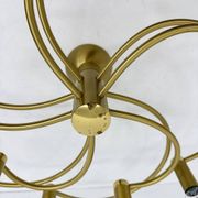 Vintage Hufnagel Leuchten ceiling light, 1970s