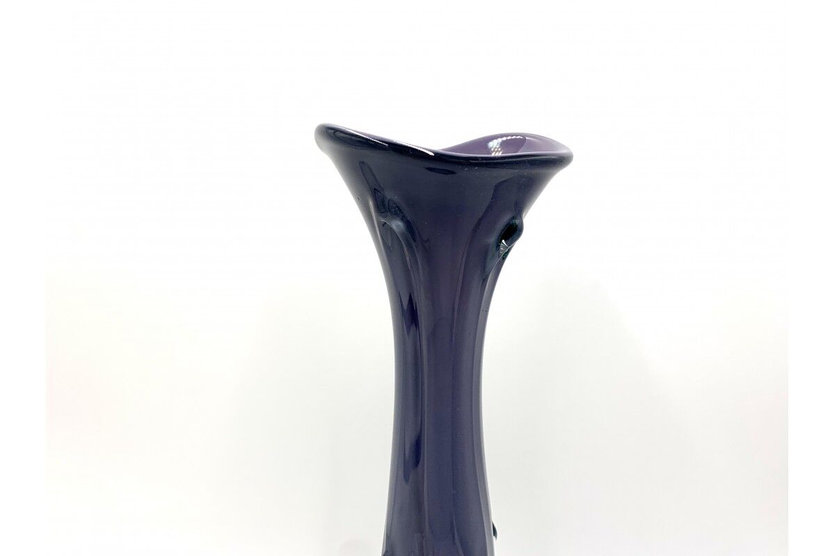Large purple vintage vase