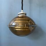 Vintage space age pendant lamp by Herda