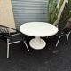 Table à manger vintage Design Ernst Moeckl pour Horn (années 60)