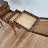 Art deco wooden seamstress