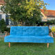 Scandinavian sofa bed touch velvet