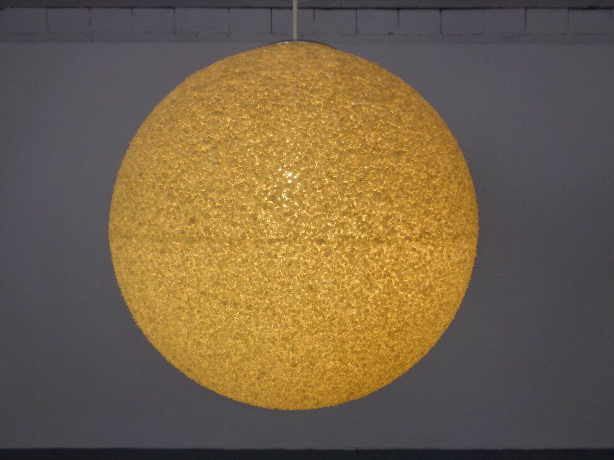 Large Sugarball Pendant Lamp by John & Sylvia Reid for Rotaflex, 1960s