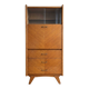 Vintage 1950s wooden display cabinet