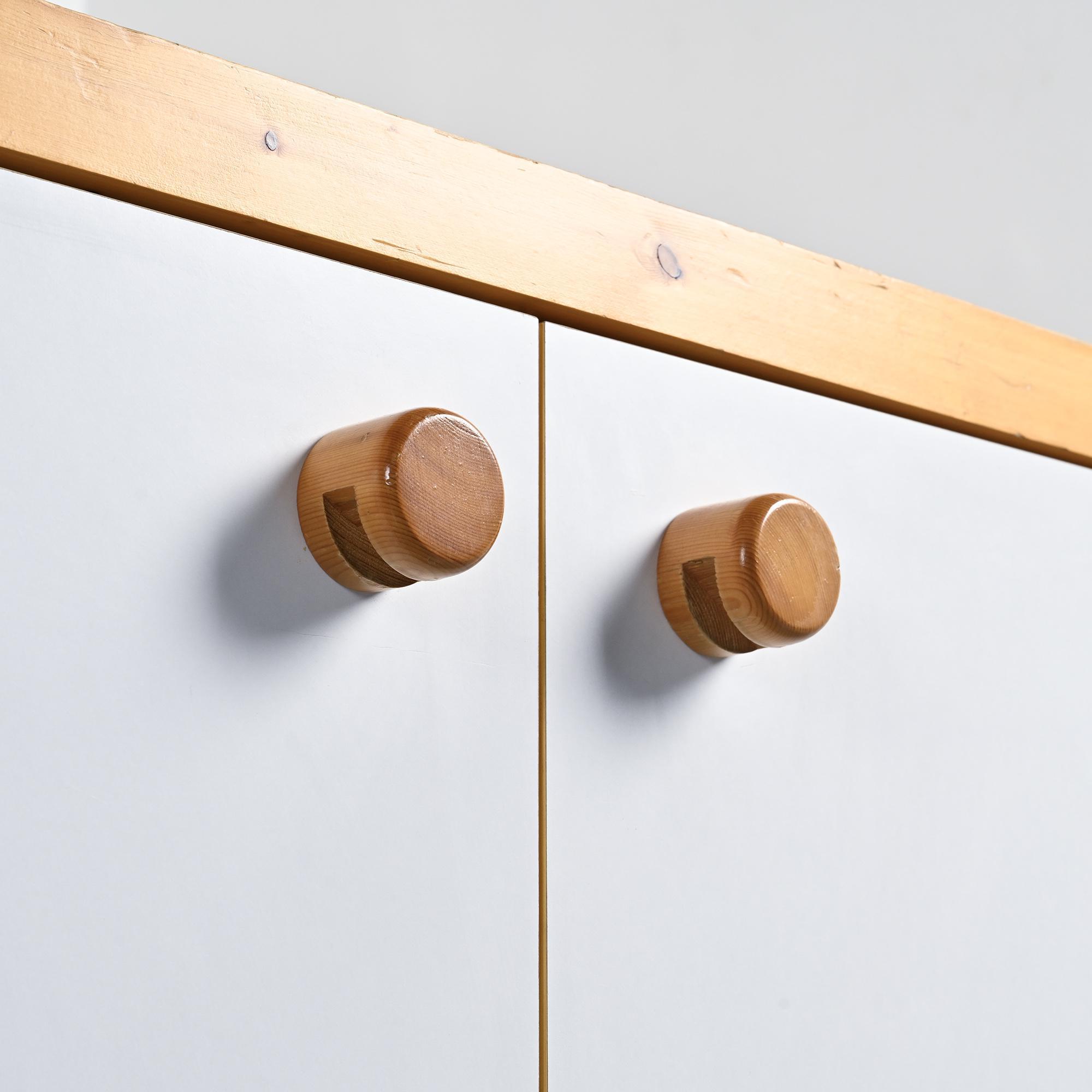 Very two doors Les Arcs by Charlotte Perriand, circa 1973