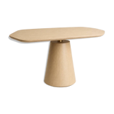 Natural oak console Japandi