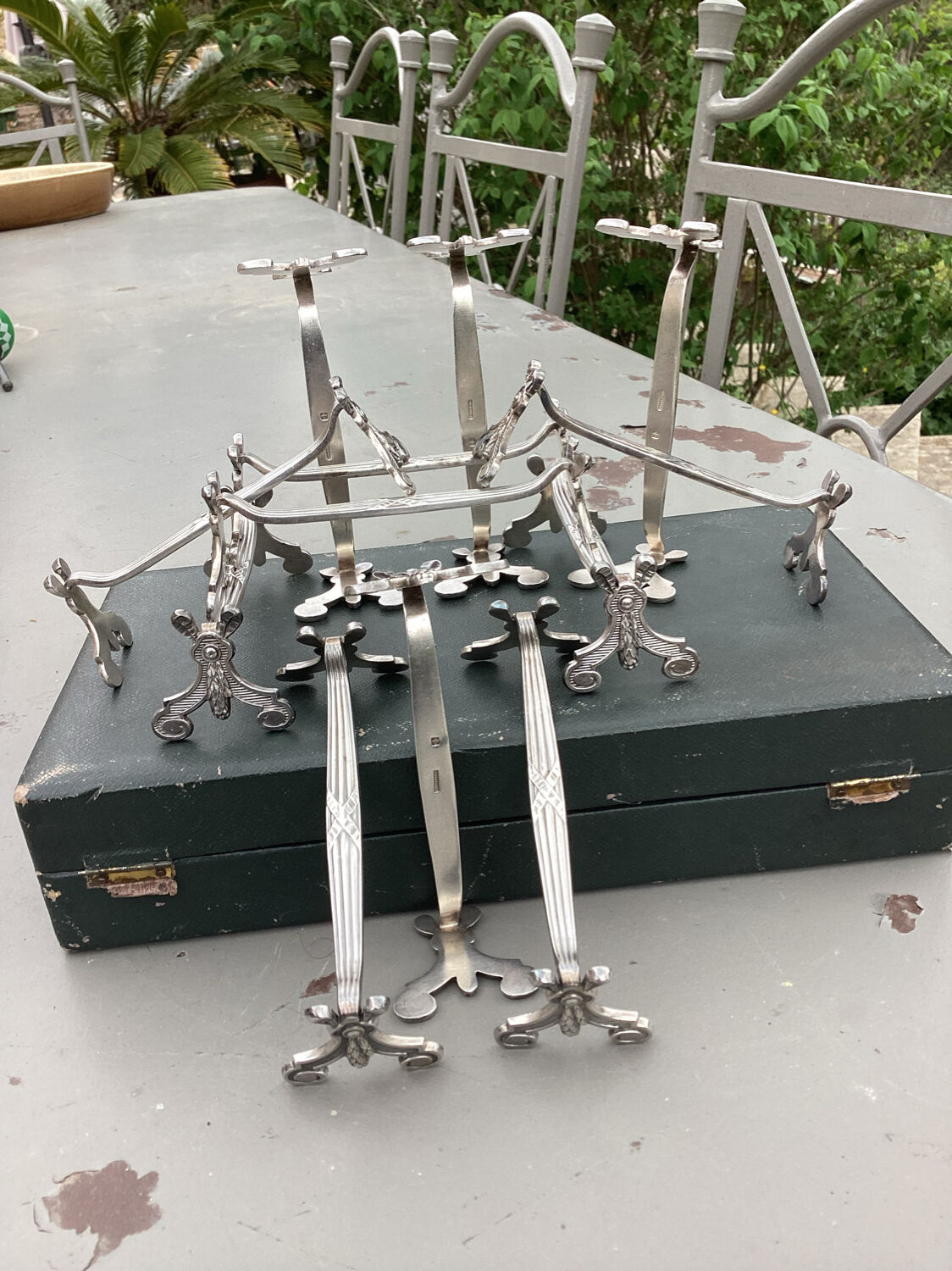 Christofle knife holders