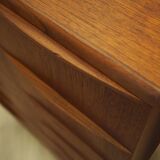 Teak chest of drawers, Danish design, 1970s, production: Denmark