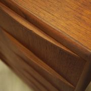 Teak chest of drawers, Danish design, 1970s, production: Denmark