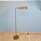 Lampadaire en laiton, Florian Schulz, Reiminterline, 1970