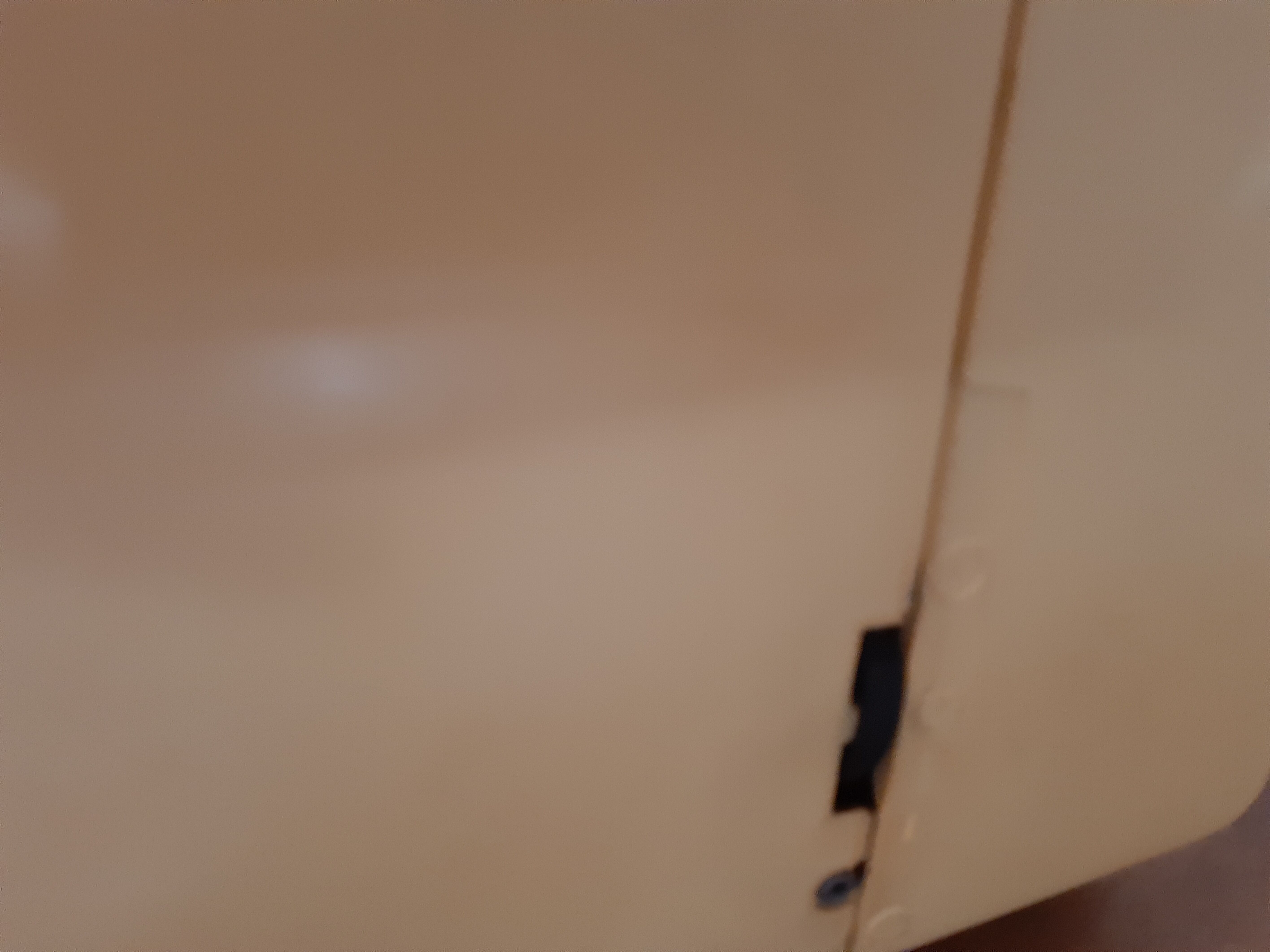 Yellow minivox vintage tv