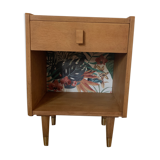 Scandinavian wood bedside