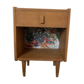 Scandinavian wood bedside