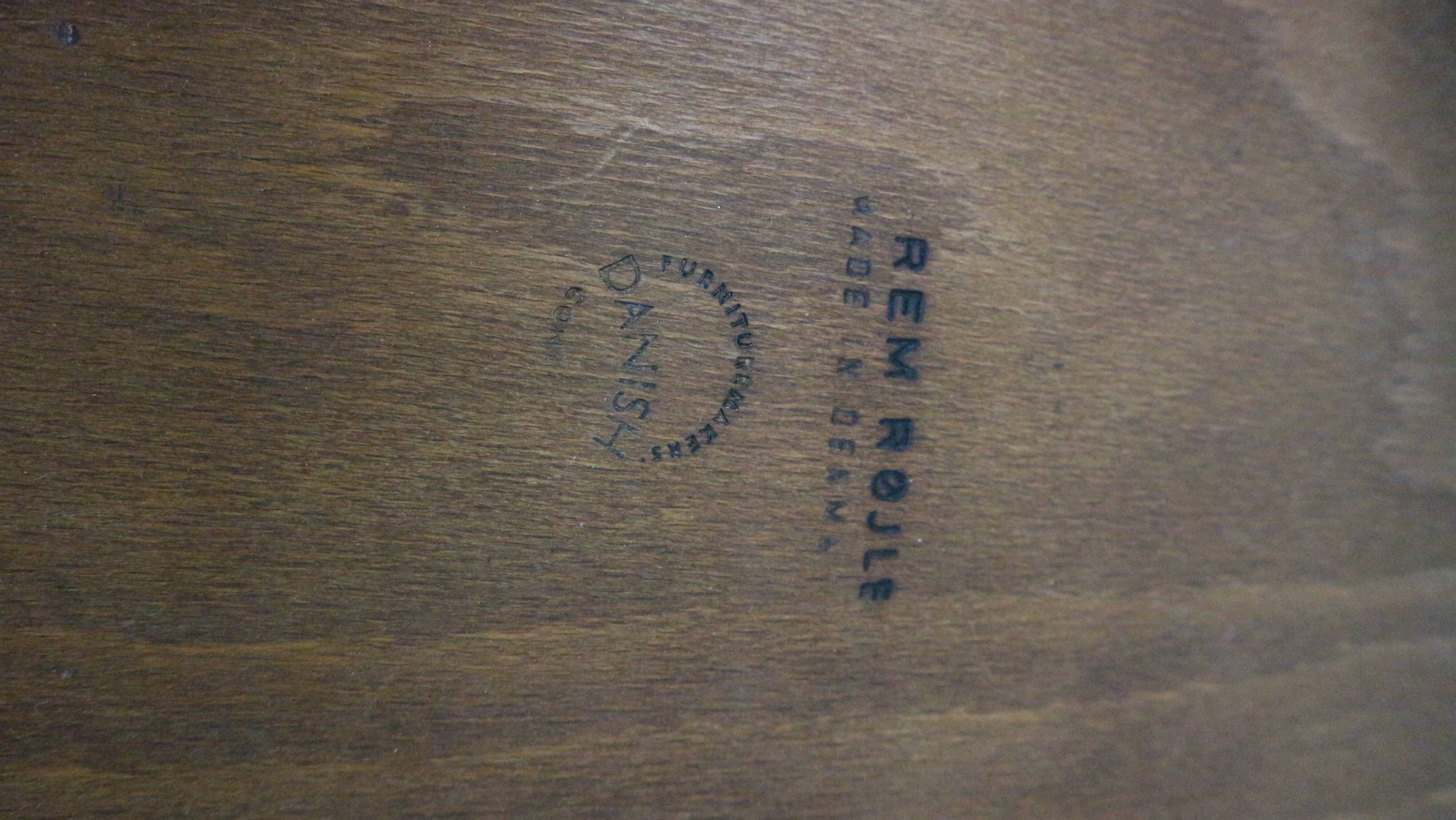 Poul Volther Set Of 6 Dinning Room Chairs "3705" For Fremel Røjle, Denmark, 1960