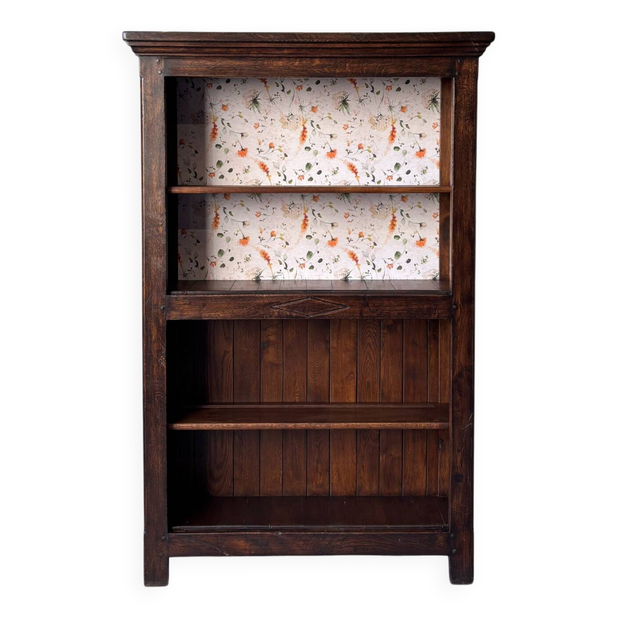 Oak bookcase or shelf