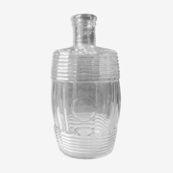 Bouteille Legras pour les Ets Blanchard & Cie forme tonneau pour expo universelle de Paris 1878