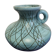 Vase à anses vintage bleu jean Austruy Despinasse